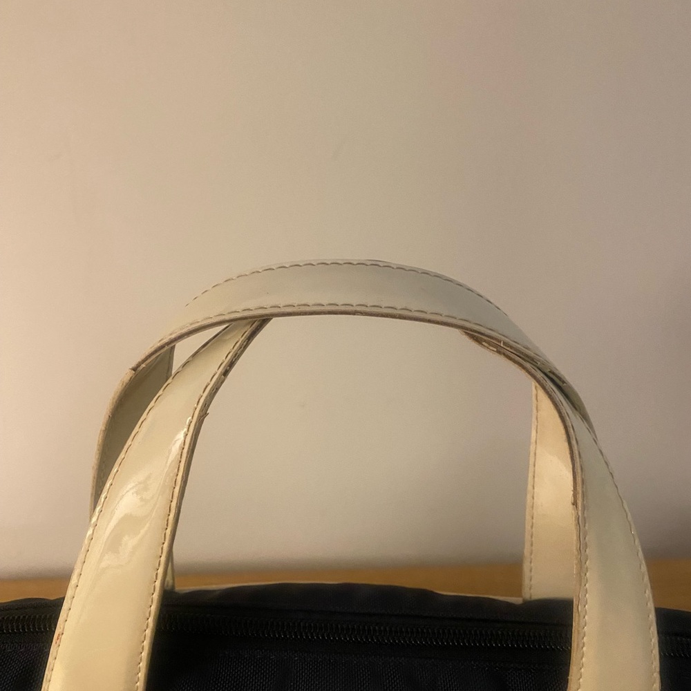 Missoni Navy and Cream Handle Bag - Picture 5 of 10